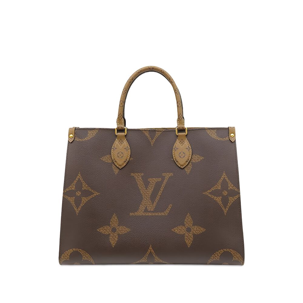 Pre-Loved Louis Vuitton Monogram Reverse Giant OnTheGo MM